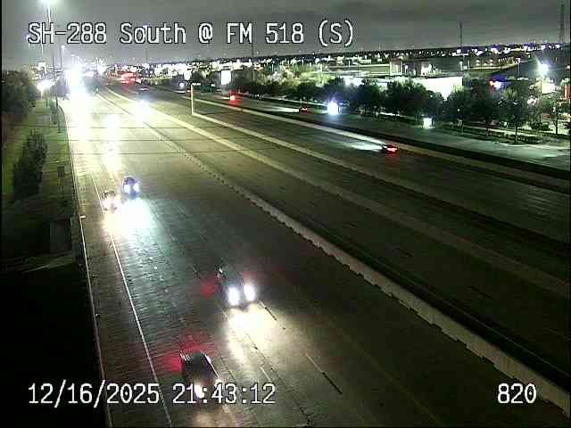 Pearland › South: SH-288 South @ FM 518 (S)