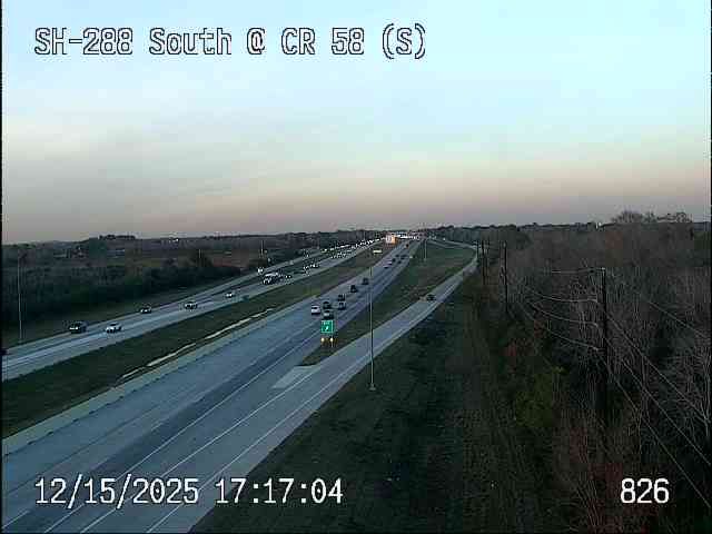 Manvel › South: SH-288 South @ CR 58 (S)