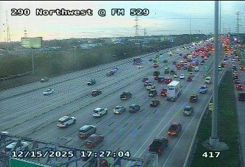 Jersey Village › West: US-290 Northwest @ FM 529