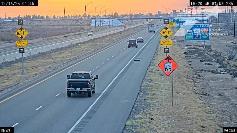 Pecos › West: IH 20 at - MM 43