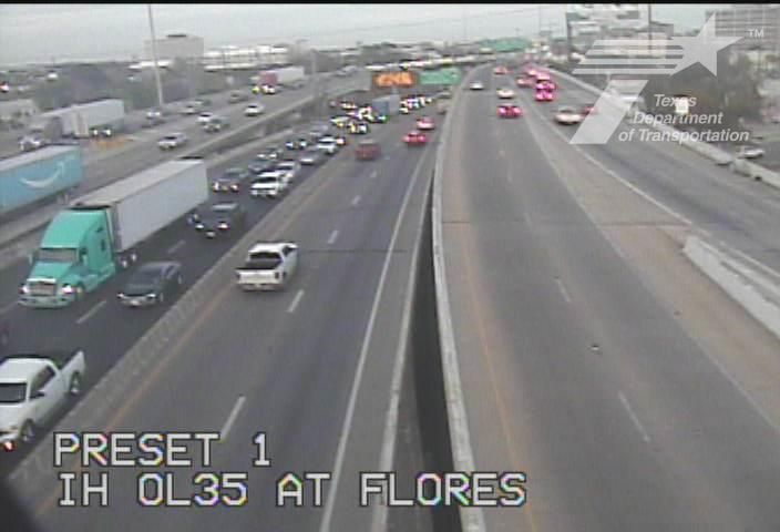 San Antonio › North: IH 35 at Flores (Lower Lvl)