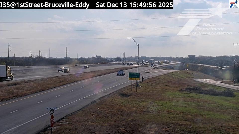 Bruceville-Eddy › North: I35@1st Street