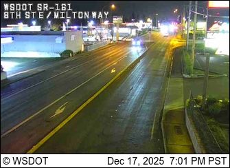 Edgewood: SR 161 at MP 33.3: 8th St