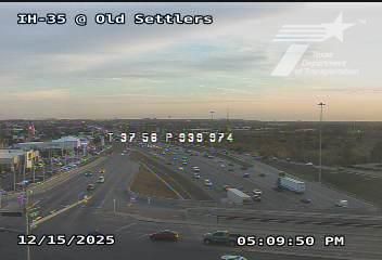Round Rock › North: IH-35 @ Old Settlers Blvd