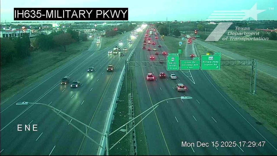 Mesquite › East: IH635 @ Military Pkwy