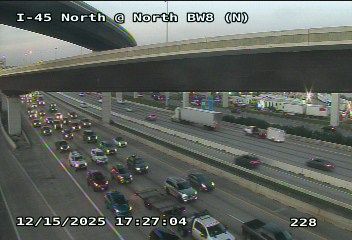 Houston: North Houston District › South: IH-45 North @ North BW 8 (N)