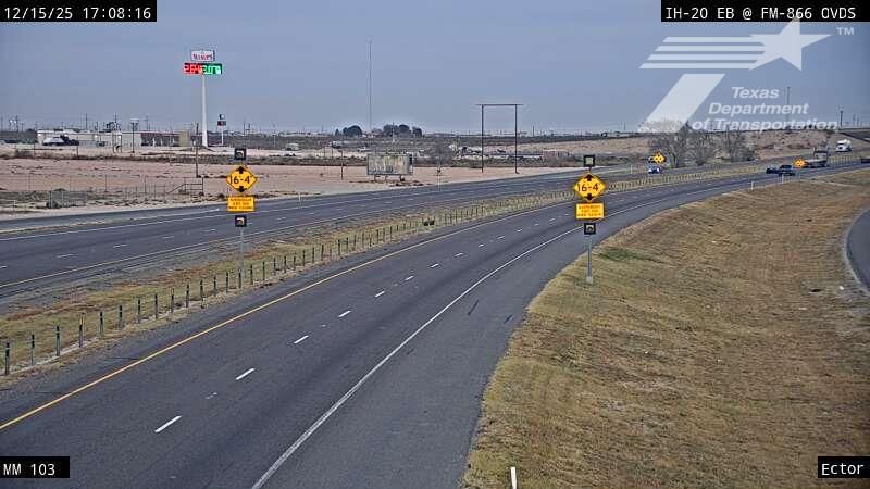 Caprach › East: IH 20 at Odessa MM 103