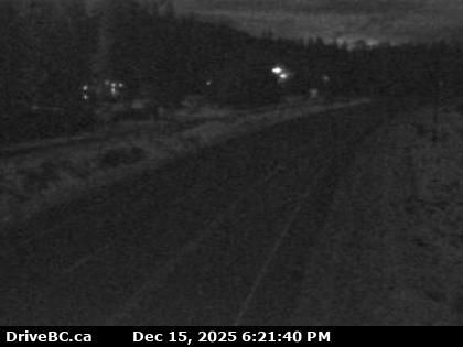 Area D › North: Highway 97 north of Williams Lake near the turn off to the Bull Mountain ski area, looking north