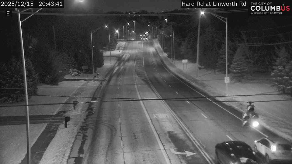 Worthington Hills: City of Columbus) Hard Rd at Linworth Rd and Sefton Park Dr