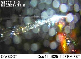 Seattle: Haller Lake: I-5 at MP 173.7: NE 130th St W