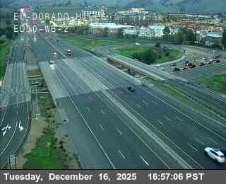 El Dorado Hills: Hwy 50 at El Dorado ED50 WB 2