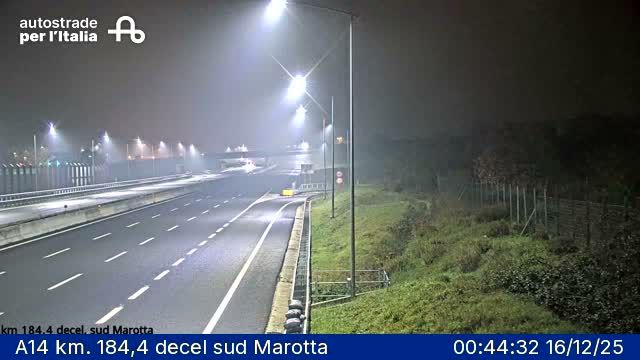 Mondolfo: A14 km. 184,4 decel sud Marotta