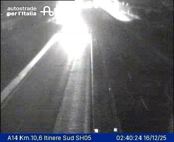 Bologna: Navile: A14 Km.10,6 Itinere Sud SH05