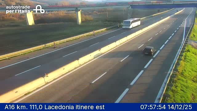 Lacedonia: A16 km. 111,0 - itinere est