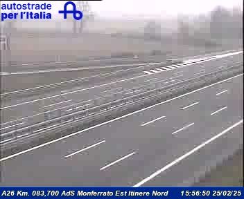 Occimiano: A26 Km. 083,700 AdS Monferrato Est Itinere Nord