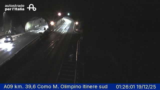 Como: Sagnino: A09 km. 39,6 Como M. Olimpino itinere sud