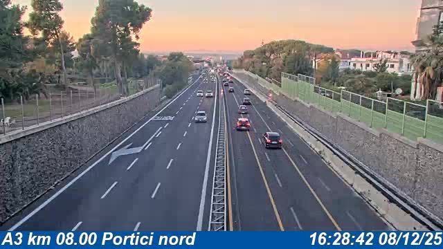 Portici: A3 km 08.00