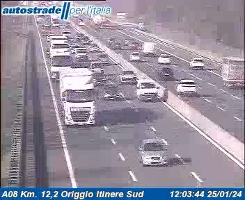 Cerro Maggiore: A08 Km. 12,2 Origgio Itinere Sud