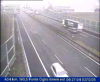 Castelli Calepio: A04 km. 190,5 Ponte Oglio itinere est