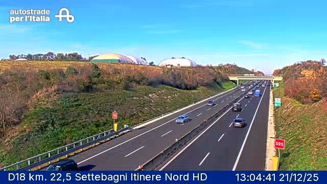 Rome: Municipio Roma III: D18 km. 22,5 Settebagni Itinere Nord HD
