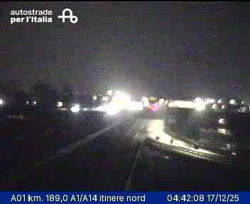 Zola Predosa: A01 km. 189,0 A1/A14 itinere nord