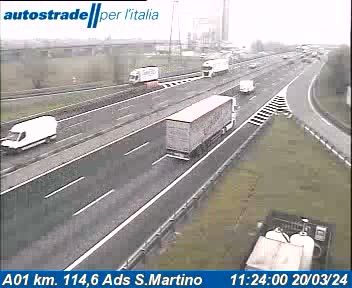 Sorbolo Mezzani: A01 km. 114,6 Ads S.Martino