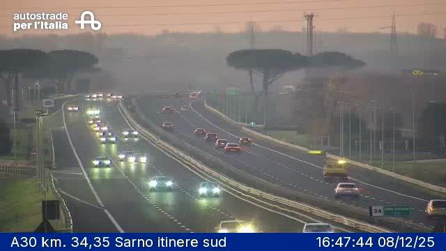Striano: A30 km. 34,35 Sarno itinere sud