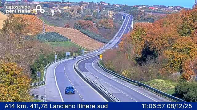 Treglio: A14 km. 411,78 Lanciano itinere sud