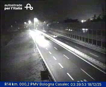 Casalecchio di Reno: R14 km. 000,2 PMV Bologna Casalecchio It. Sud