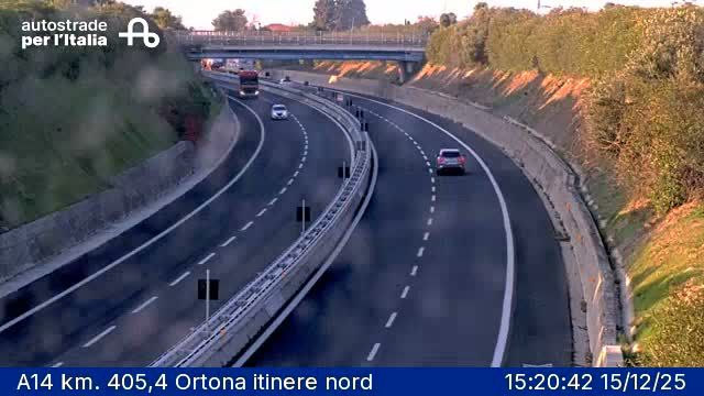 Ortona: Gagliarda Alta: A14 km. 405,4 Ortona itinere nord