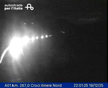 Calenzano: A01 km. 267,0 Croci itinere Nord