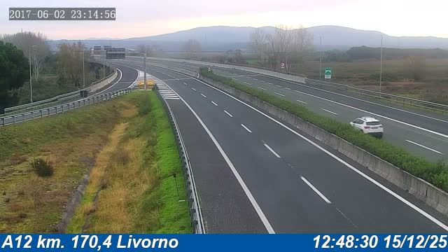 Pisa: A12 km. 170,4 Livorno