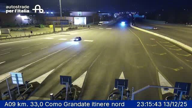 Grandate: A09 km. 33,0 Como - itinere nord