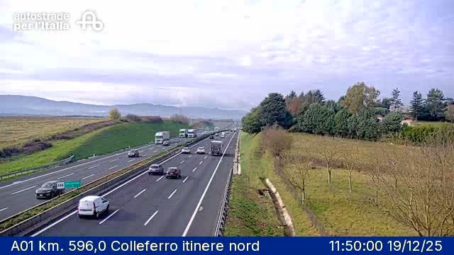 Paliano: A01 km. 596,0 Colleferro itinere nord