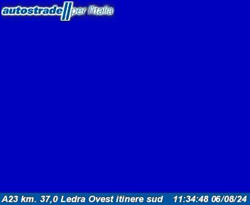 Colloredo di Monte Albano: A23 km. 37,0 Ledra Ovest itinere sud