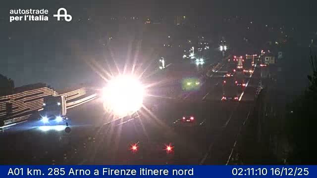 Florence: Quartiere 5: A01 km. 285 Arno a Firenze itinere nord