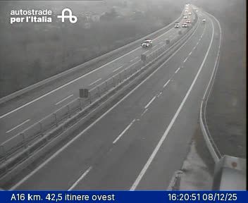 Avellino: Ponticelli: A16 km. 42,5 itinere ovest