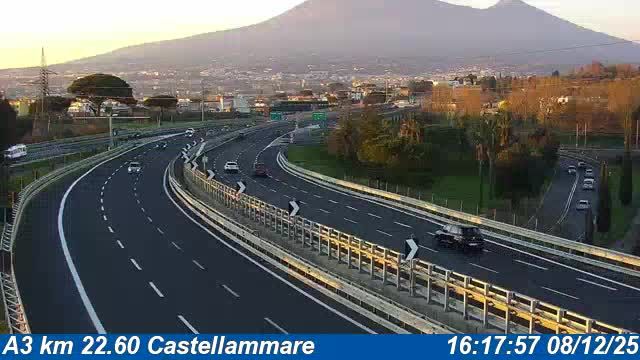 Pompei: A3 km 22.60 Castellammare