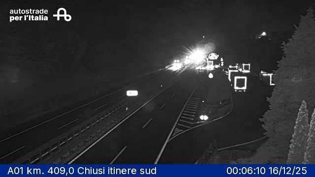 Chiusi: A01 km. 409,0 - itinere sud