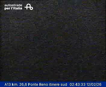 Poggio Renatico: A13 km. 26,6 Ponte Reno itinere sud