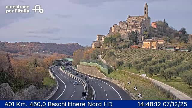Baschi: A01 Km. 460,0 - itinere Nord HD