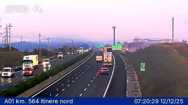 Rome: Zona XI San Vittorino: A01 km. 564 itinere nord