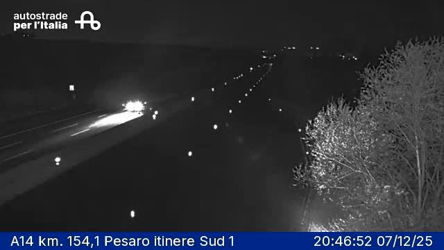 Pesaro: A14 km. 154,1 - itinere Sud 1