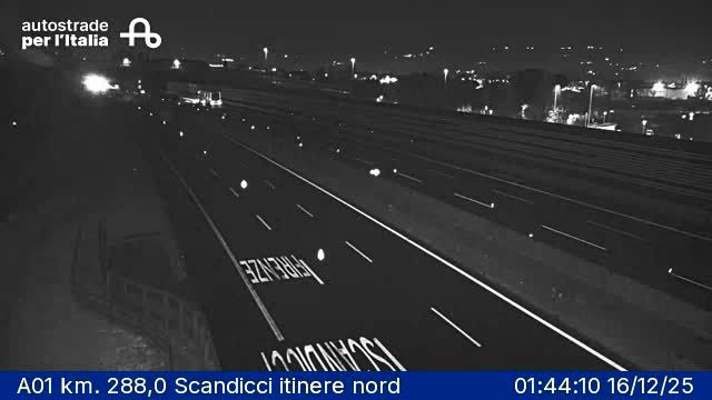 Scandicci: A01 km. 288,0 - itinere nord