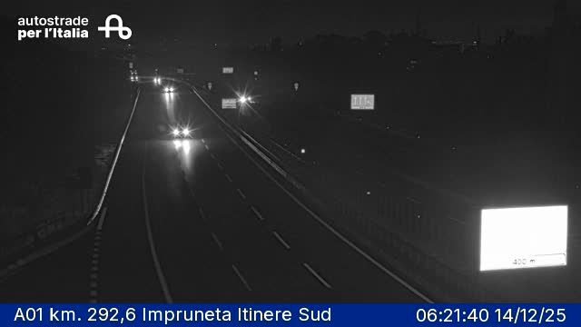 Scandicci: A01 km. 292,6 Impruneta Itinere Sud