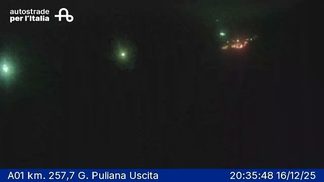 Barberino di Mugello: A01 km. 257,7 G. Puliana Uscita