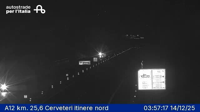 Ladispoli: A12 km. 25,6 Cerveteri itinere nord