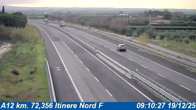 Tarquinia: A12 km. 72,356 Itinere Nord F