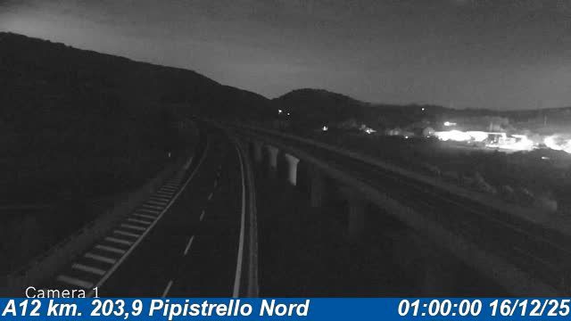 Rosignano Marittimo: A12 km. 203,9 Pipistrello Nord
