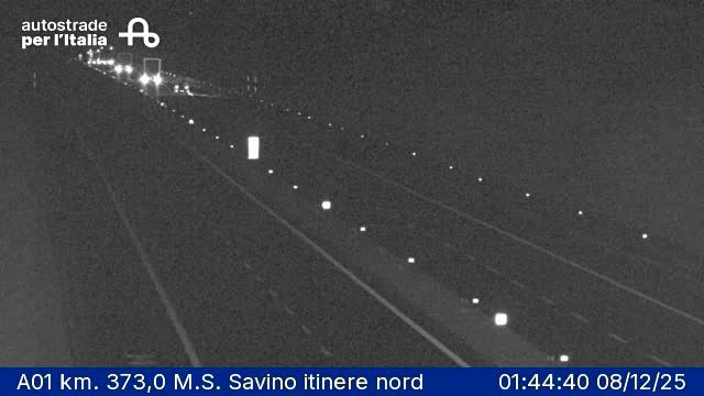 Monte San Savino: A01 km. 373,0 M.S. Savino itinere nord